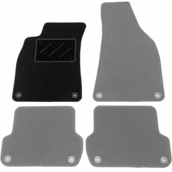 Tapis voiture Gauche Avant Audi A4 2001-2005 1 pièce