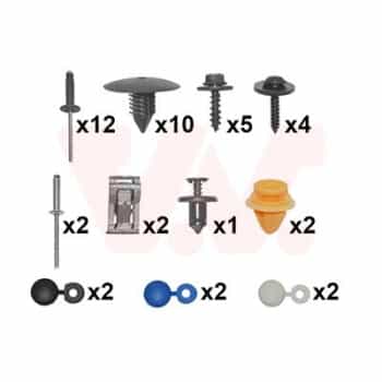 Kit d'assemblage, pare-chocs 4407794 Van Wezel