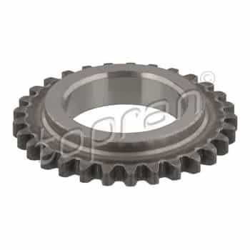 Roue dentée, vilebrequin