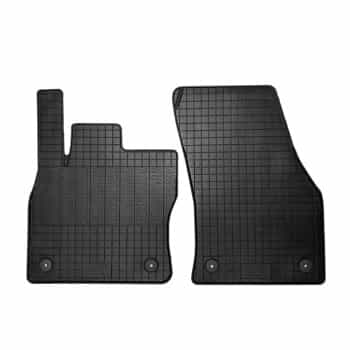 Tapis en caoutchouc adaptés à Volkswagen Caddy V Box 2020- (2 pièces + système de montage)