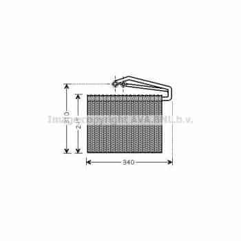 Evaporateur climatisation
