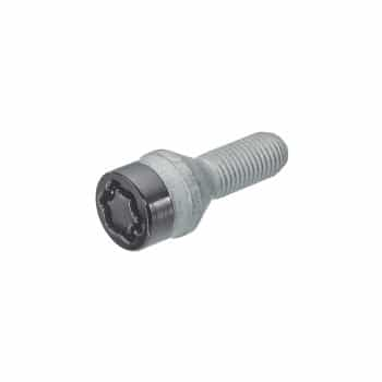 McGard Carriage Bolt Set M14x1.50 Noir - Conique - Longueur 25mm (tête 17mm)