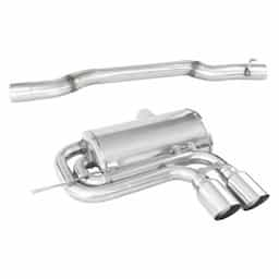 Pot d'échappement sport 100% inox pour Mini F55/F56 2.0 Cooper S/JCW (1922/231pk) 2019- (avec OPF/GPF) 2x9