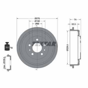 Tambour de frein