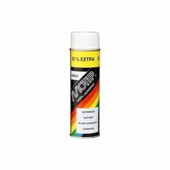 Motip Rallye Laque - Blanc brillant - 500ml