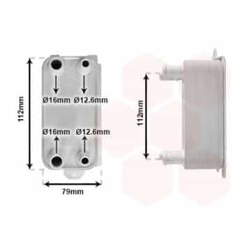 Radiateur d'huile de boîte automatique 77013700 International Radiators