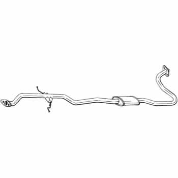 Silencieux central 288-057 Bosal