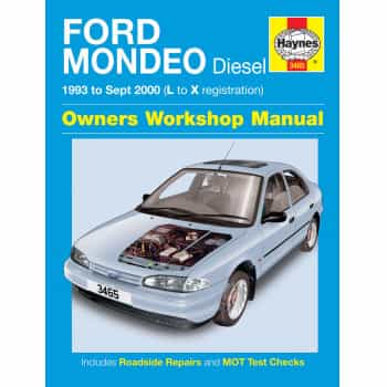 Manuel d'atelier Haynes Ford Mondeo Diesel 5 portes 1993 à 2000