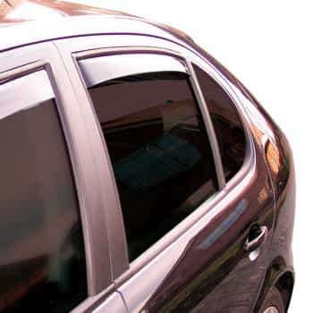 Déflecteurs d&#39;Air latéraux Master Foncé (arrière) pour Hyundai Tucson (NX4E) 2020-