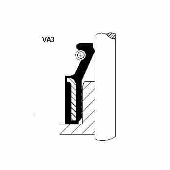 Bague d'étanchéité, tige de soupape