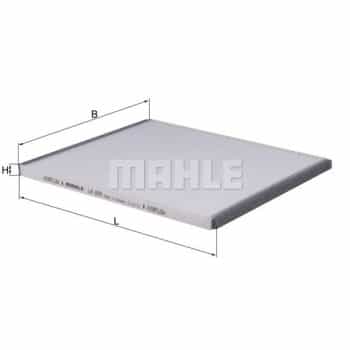 Filtre, air de l'habitacle LA 659 Mahle