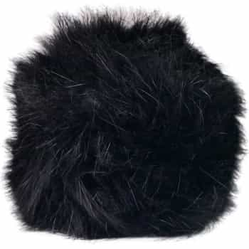 Simoni Racing Couvre Pommeau De Vitesse Fluffy Fur - Noir