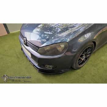 Spoiler avant pour Volkswagen Golf VI 2008-2012 hors GTi/GTD/R/Plus (ABS)