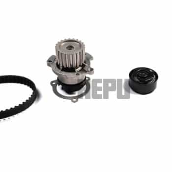Pompe à eau + kit de courroie de distribution PK06253 Hepu