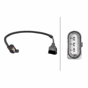 Capteur d'angle, vilebrequin 6PU 013 122-881 Hella