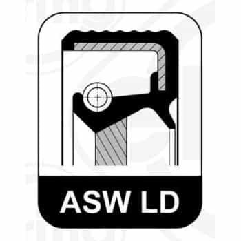 Bague d'étanchéité, vilebrequin 581.879 Elring