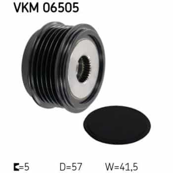 Poulie roue libre, alternateur VKM 06505 SKF