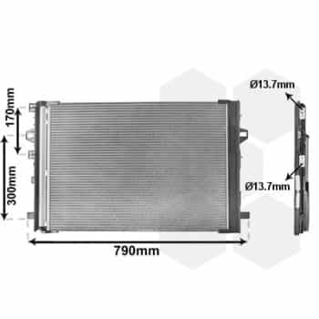 Condenseur, climatisation 30015701 International Radiators
