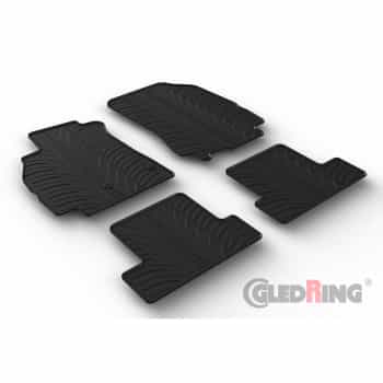 Tapis en caoutchouc pour Renault Megane III HB 5 portes 2008-2015