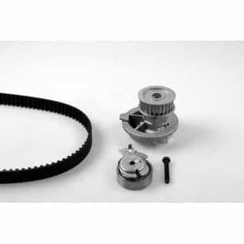 Pompe à eau + kit de courroie de distribution PK03141 Hepu