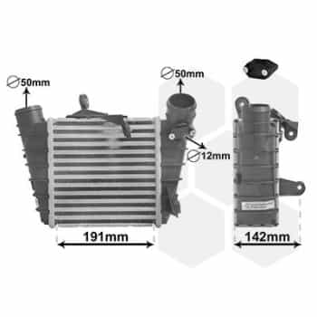 Intercooler, échangeur 58004213 International Radiators