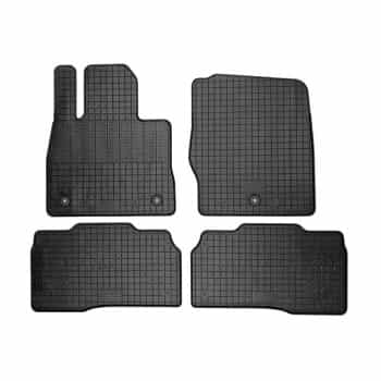 Tapis en caoutchouc adaptés pour Ford Explorer VI (U625) Hybride 2020- (4 pièces + système de montage)