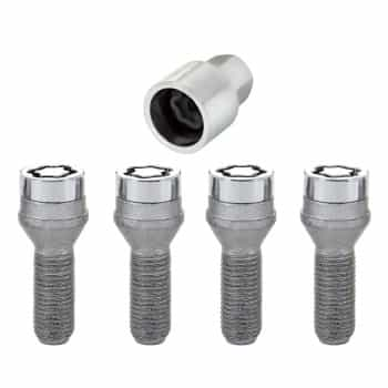 McGard Carriage Bolt Set M14x1.50 - Conique - Longueur 44.0mm (tête 17mm)