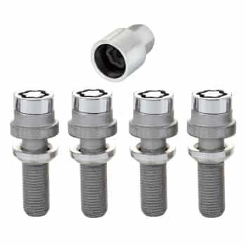 McGard Carriage Bolt Set M14x1.50 - Conique R12 - Longueur 41mm (tête 17mm)