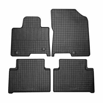 Tapis en caoutchouc adaptés pour Kia Sorento IV (MQ4) Hybride 2020- (4 pièces + système de montage)