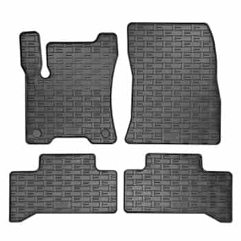 Tapis en caoutchouc adaptés pour Mercedes EQA (H243) 2021- (4 pièces + système de montage)