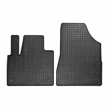 Tapis en caoutchouc adaptés pour Renault Kangoo III Furgon 2021- (2 pièces + système de montage)