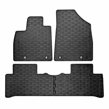 Tapis en caoutchouc adaptés pour MG Marvel R (EV) 2021- (4 pièces + système de montage)