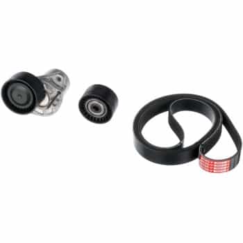 Jeu de courroies trapézoïdales à nervures Micro-V® Kit K037PK1685XS Gates