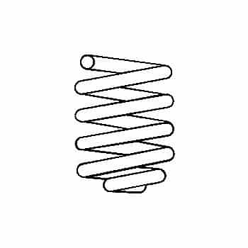 Ressort de suspension 997 616 Sachs