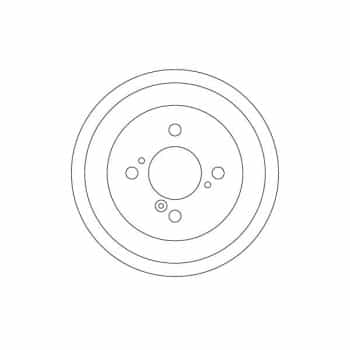 Tambour de frein DB4476 TRW