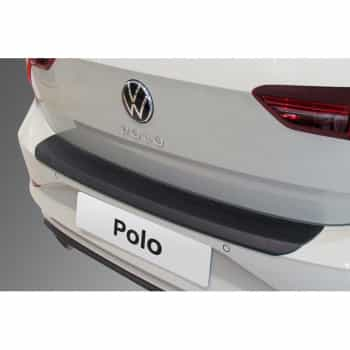 Protection de seuil de coffre ABS adaptable à Volkswagen Polo VI 5 portes Facelift 2021- Noir