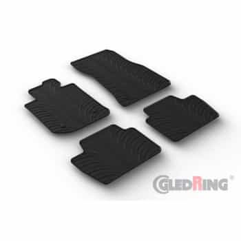 Tapis en caoutchouc pour BMW Série 4 (G22) Coupé 2020- (4 pièces)