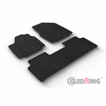 Tapis en caoutchouc adaptés pour Kia EV6 2021-