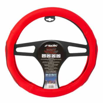 Housse de volant Simoni Racing Pretty Red - 37-39cm - Eco-Cuir Rouge