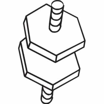 Bandes de caoutchouc, échappement