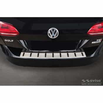 Protection de pare-chocs arrière en acier inoxydable pour Volkswagen Golf VII Variant avec Alltrack 2012-2017 'STRO