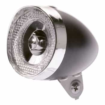 Simson Battery Phare de fourche avant 'Clasic Mini' noir, on/off
