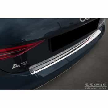 Protection de seuil de coffre en inox adaptable à Audi A3 (8Y) Sportback 2020- 'Ribs'