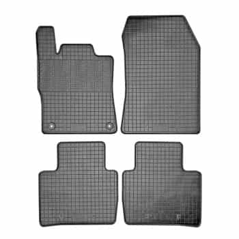 Tapis en caoutchouc adaptés pour Citroën C5 X 2021- (4 pièces + système de montage)