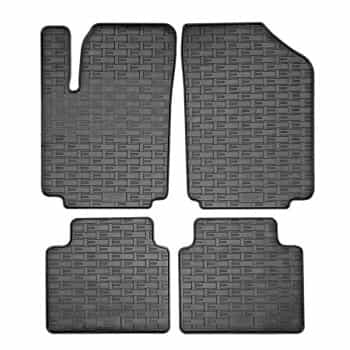 Tapis en caoutchouc adaptés pour Seres 3 Electric 2021- (4 pièces + système de montage)