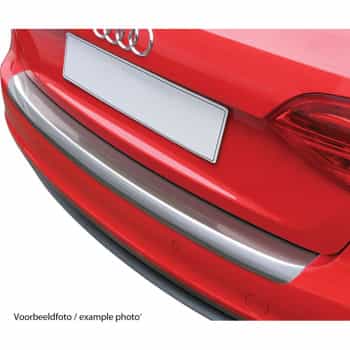 ABS Protection de pare-chocs arrière adaptable à Porsche Cayenne 10/2017- sauf Coupé 'Brushed Alu' Lo