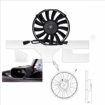 Roue de ventilateur de refroidissement 802-0008 TYC
