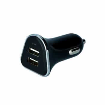 Chargeur de voiture Carpoint 12/24V Duo USB 2,5A