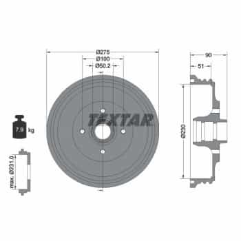 Tambour de frein