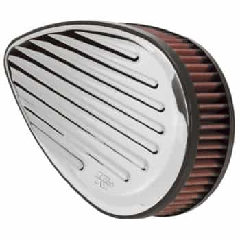 Système d'admission pour moto K&N H/D Sportster, rainuré (RK-3914)
